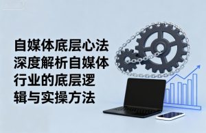 自媒体底层心法,深度解析自媒体行业的底层逻辑与实操方法-八瞄副业网