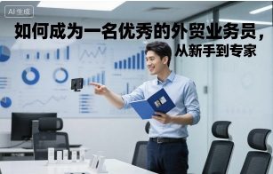 如何成为一名优秀的外贸业务员，从新手到专家-八瞄副业网