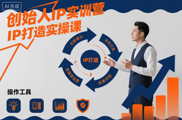 创始人IP实训营,IP打造实操课-八瞄副业网