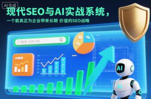 现代SEO与AI实战系统,一个能真正为企业带来长期价值的SEO战略(英语+中文字幕)-八瞄副业网