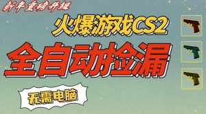 CS2交易市场全自动捡漏賺钱,新年好项目,无需玩游戏,一部手机轻松日入5张,稳定副业【揭秘】-八瞄副业网