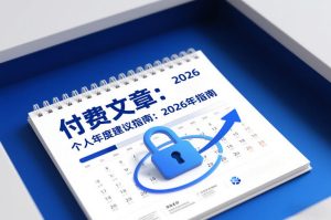 付费文章:个人年度建议指南:2026年指南-八瞄副业网
