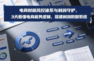 电商财税风控体系与利润守护,3天看懂电商税务逻辑,搭建利润防御系统-八瞄副业网