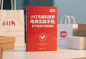 小红书虚拟搜索电商实操手册,新手直接抄就能盈利-八瞄副业网