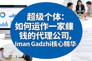 超级个体：如何运作一家賺钱的代理公司，Iman Gadzhi核心精华（双语字幕）-八瞄副业网