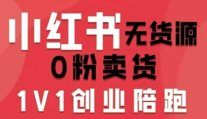 小红书无货源0粉电商课，开店准备、选品策略、笔记撰写、视频剪辑、数据分析、账号打造、资料文档（更新26年3月）-八瞄副业网