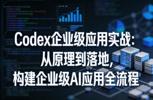 Codex企业级应用实战:从原理到落地,构建企业级AI应用全流程-八瞄副业网